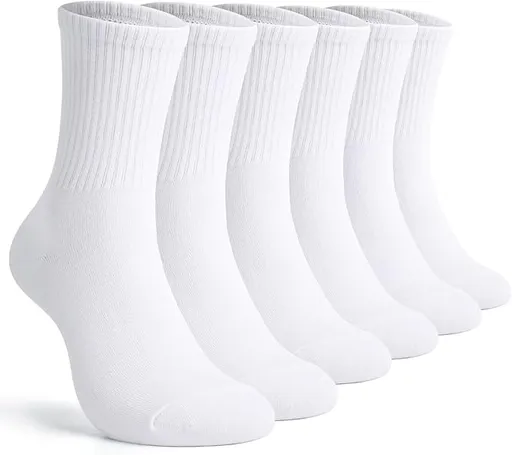 Sports Socks - 3 Pairs Set for Men and Women - Cotton Sports Socks - Suitable for Tennis and Running - Daily Use