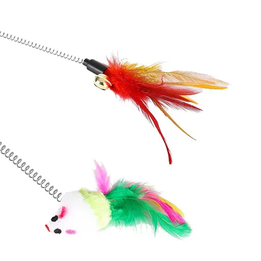 Self-Entertainment Cat Toys, Suitable for Cat Interaction & Stimulation, Cat Toys Matching Kittens (2pcs)