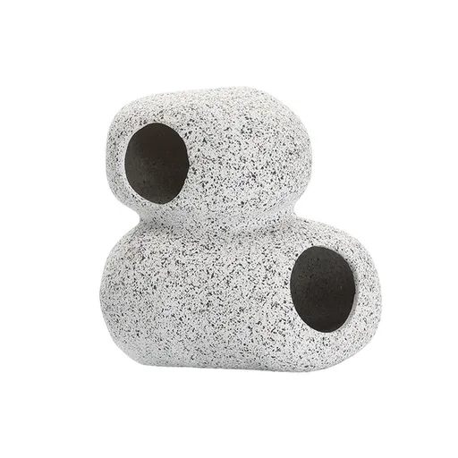 Clay Pot Aquarium Decoration Shrimp House Cichlid Breeding Tank Fish Nest - Five Holes