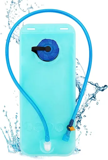 Hydration Bladder 68oz Leakproof Water Reservoir with Wide Opening, Durable and Lightweight, Ideal for Cycling, Hiking, Camping, Easy Refill and Cleaning