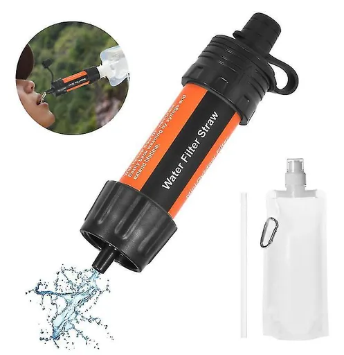 Outdoor Emergency Portable Water Filter for Survival & Travel