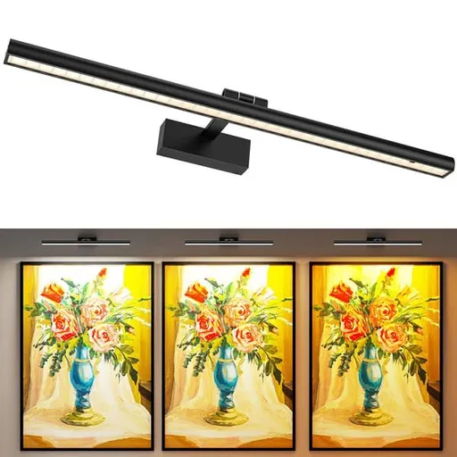LED Picture Light Modern Design Black Finish