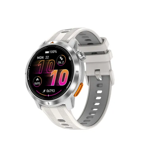 DTG9 Fitness Smart Watch, Waterproof Sports Watch,Silver