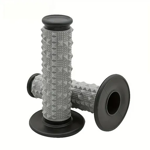 Art Forest Off Road Motorcycle Handlebar Grips Rubber Black
