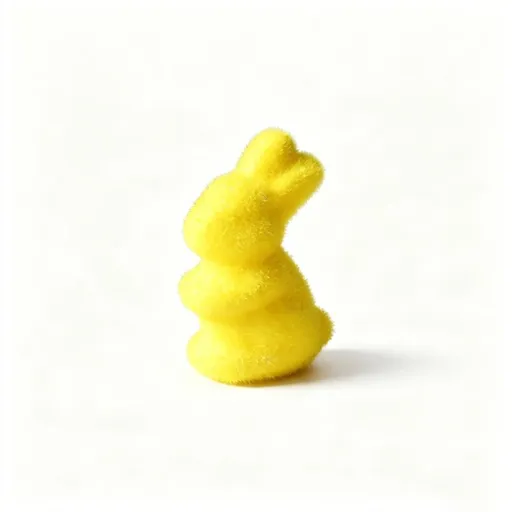 2PS Moss Bunny Decor 7.6cm High