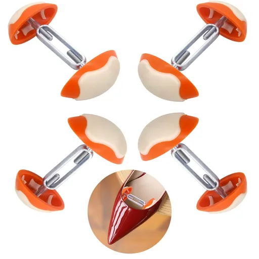 Mini Shoe Stretchers for Wide Feet, Shoe Wider Anti-Slip Expander Adjustable Men Women Shoes Plastic Surgery 4pcs