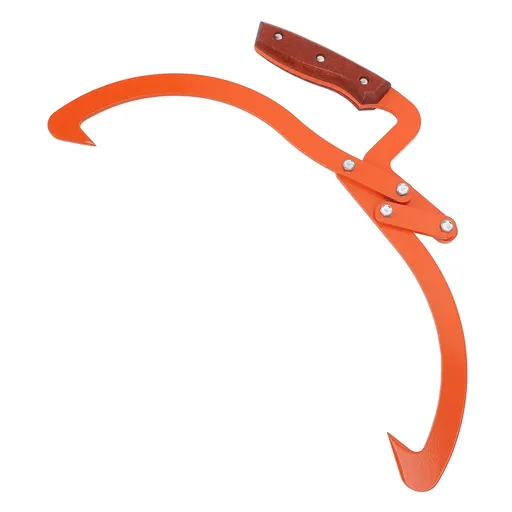 13.8in Log Tongs Logging Skidding Tongs Anti Slip Grip Log Lifting Handling Dragging Carrying Tool