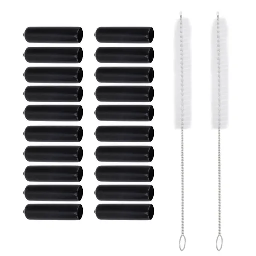 20pcs Beer Tap Cover Professional Standard Dustproof Protective Beer Faucet Cover Kit Draft Beer Faucet Cover with Brushes
