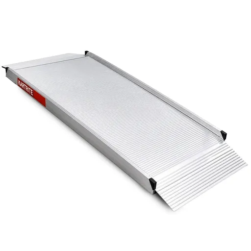 Kartrite 8ft Aluminium Wheelchair Ramp 380kg Heavy Duty Portable Non-Slip Access Ramp for Mobility Scooter