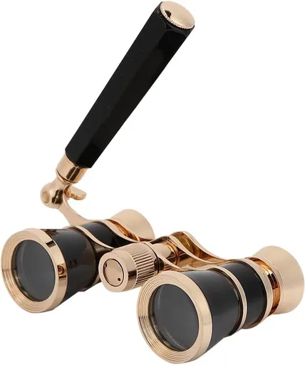 Opera Theater Binoculars, Allecto Plus, 3 x 25, Black