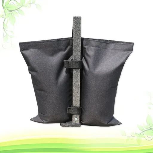 Worgeous Canopy Weights Heavy Duty Black 4Pcs 13.76X12.58X1.97in