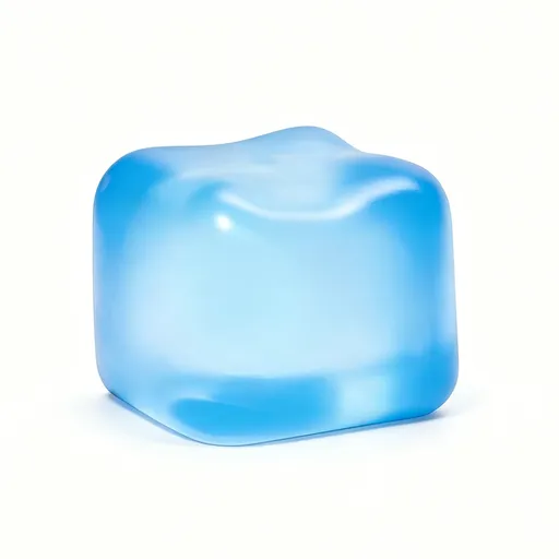 Blue Ice Cube Fidget Toy