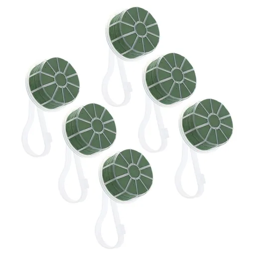 Plastic Bouquet Holder Multi Color Elegant Design for DIY Wedding Flower Arrangements 6Pcs