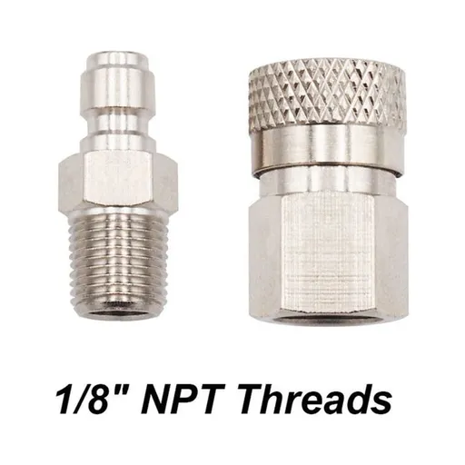 Quick Disconnect Male & Female Set 8mm 1/8 npt Thread Accessories