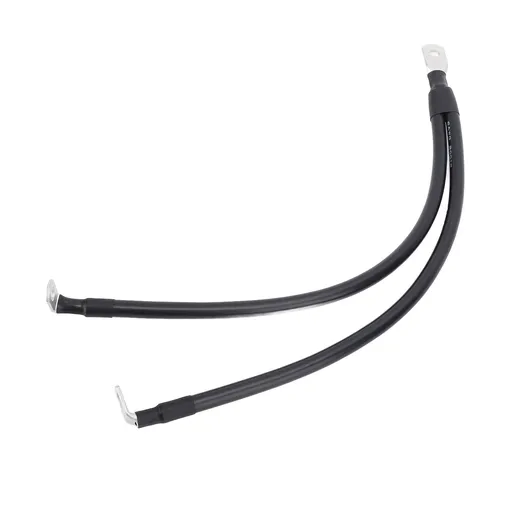 6AWG Battery Cable SC35 6 and 2 X 90 Deg SC16 6 Terminal High Efficiency Flexible Multifunctional for Boats Motorcycles Cars Tractors 0.5 Meter