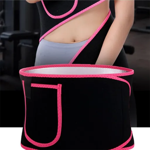 Waist Trainer for Women and Men-Trimmer Lumbar Belt Comfortable Phone Pocket for Weight Loss-Stomach