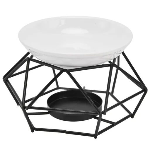 Essential Oil Burners Simple Stylish Design Beautiful Practical Easy to Clean Aromatherapy Metal Candle Holder for Home