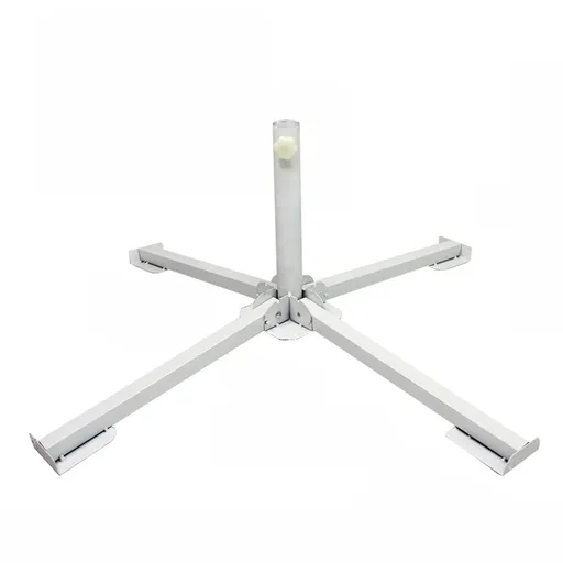 Portable Foldable Beach Umbrella Stand Outdoor Patio Sunshade Umbrella Base Holder White
