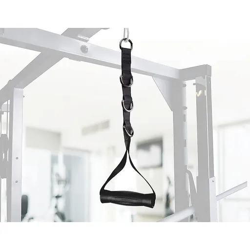 2x Adjustable Nylon Cable Handles – Home Gym Attachment for Strength Training