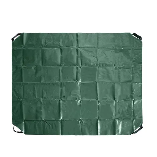 Goods Drawstring Tarp -1.98x1.98m Extra Strength for Easy Clean Ups - Forms into Bag - Best Leaf Tarp - Useful for Covering Bikes, Furniture, Etc.