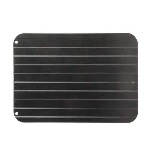 Quick Defrosting Tray Non Stick Coating Rugged Highly Efficient Defrosting Plate for Kitchen Home S:23x16.5x0.3cm/9.1x6.5x0.1in