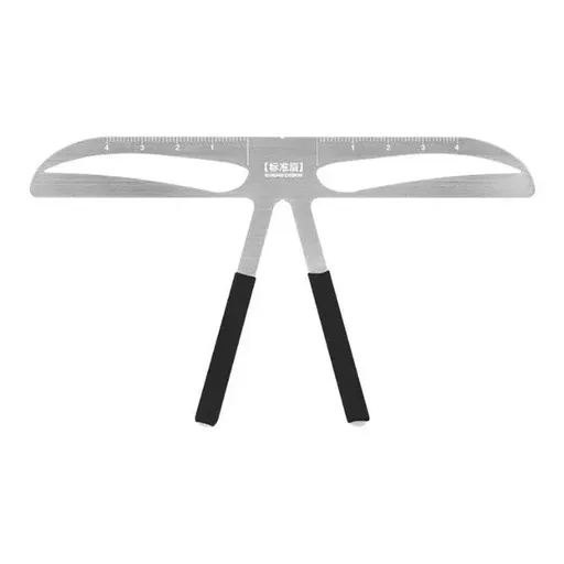 Brow Stencil Shaper Tattoo Eyebrow Kit Ruler 3D Balance Template Makeup Tool Au - #3 Standard Eyebrow