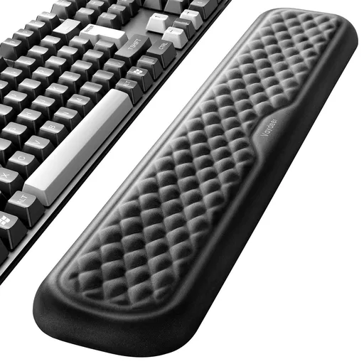 Keyboard Wrist Rest, Memory Foam Hand Rest Support Pad Padded for Office, Computer, Laptop, Typing and Wrist Pain Relief