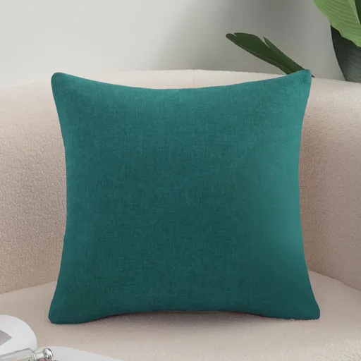 Shengdu Solid Color Polyester Pillow Case 40x40cm csmm dark green 55*55cm single pillowcase