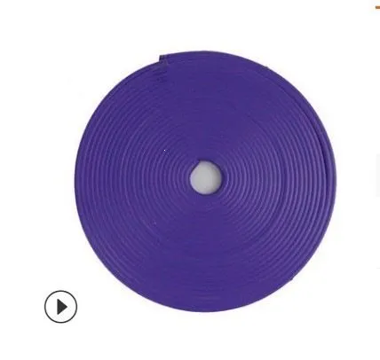 Ning zhi Car Wheel Hub Anti Scratch Strip 8m Black Purple (8.1m volumes)