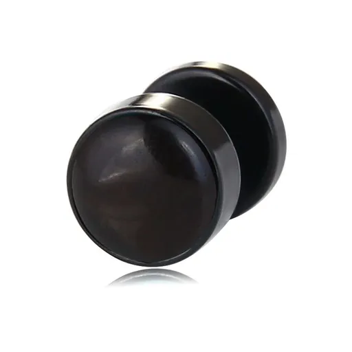 4 pcs Womens Stainless Steel Earrings, Punk Stud Earrings for Men with Cat's Eye Stone Screw-Back Jewelry Earrings
