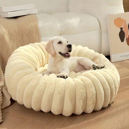 Pet Bed Dog Bed Cat Bed Small Dog Bed Medium Dog Bed Plush Pet Bed All-Season - Purple - Size 50-20-20