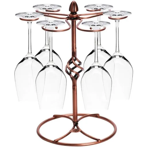 1Pc Wine Glass Rack, Stemware Holder With Wine Glass Drying Racks Holds 6 Wine Glasses(Wine Glasses Not Included).