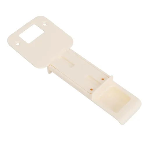 Door Stopper ABS Retractable Adjustable Cat Door Latch Holder for Pets Dog Proof Cat Feeding Station and Litter Box