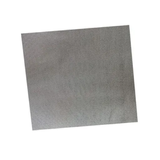 100Pcs Aluminium Foil Chocolate Wrappers 20cm Squares - Silver/Embossed