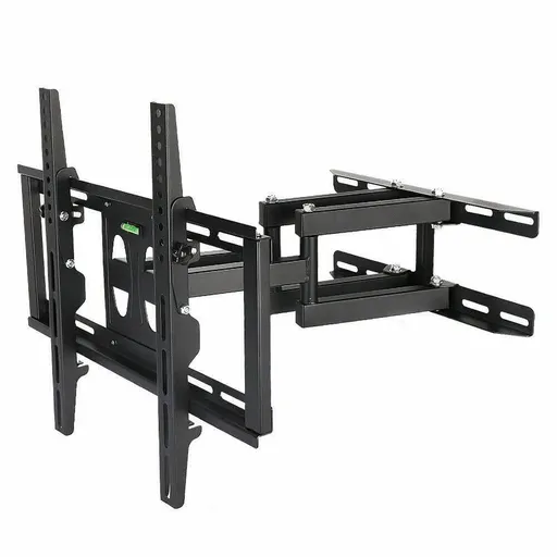 Tilt & Swivel Dual Arms TV Mount Cantilever Wall Bracket 40 46 50 55 56" LCD LED
