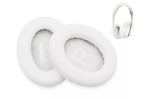 A Pair Cushion Ear Pads Soft Replacement for Bose 700 Noise Canceling NC700 Headphones -White