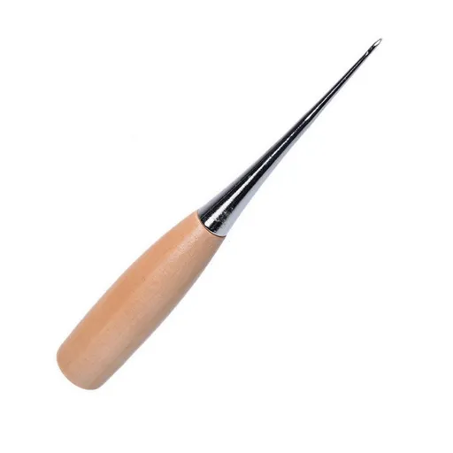 1 Leather Sewing Punch..Leather Sewing Mango Mango Scraping with Wooden Handle for Drilling Drilling Gadget Gadget 1pc