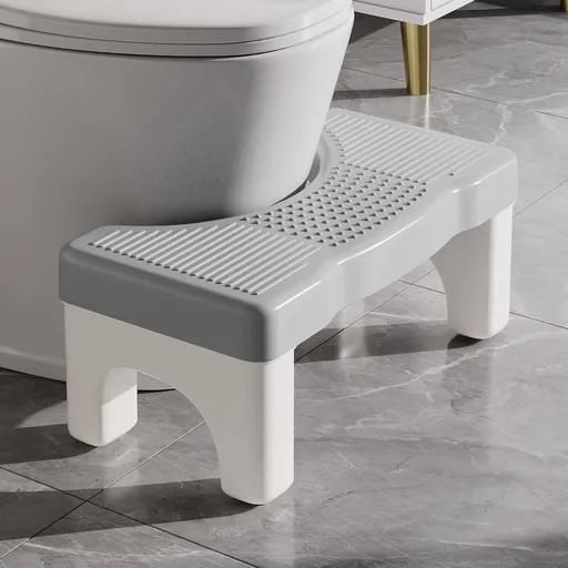 CARLA HOME Toilet Poop Stool Squat Adult for Easy Pooping for Bathroom Adults and Kids