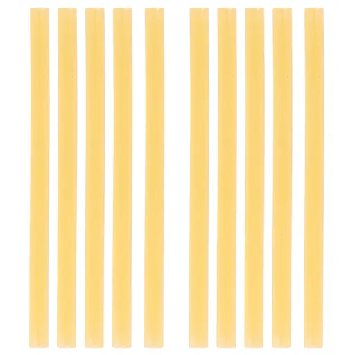 10Pcs Hot Melt Glue Stick 11x200mm Strong Adhesion High Strength Glue Adhesive Sticks for Glue Guns Above 60WYellow
