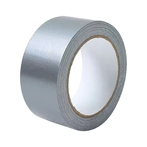 1 Roll Waterproof Duct Tape, Heavy Duty Strong Adhesive Repair Tape for Home Outdoor HVAC Packing and Construction, Grey, 1.97 in