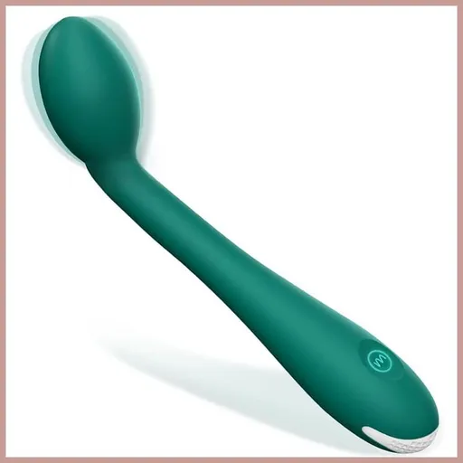Green Rechargeable Wand Vibrator - 12 Vibration Modes, Waterproof Design, Quiet Operation and USB Charging