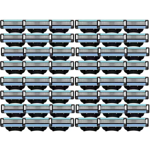 48 pcs Razor Blade Refill, Manual Mach 3 for