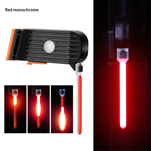2 pack Bike Tail Light LED Rechargeable Rear Bicycle Light for Night Riding Cycling Bright Back Mountain Bike Accessories Waterproof Safety Warning Light for Adult Kids