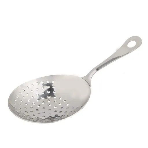 Stainless Steel Skimmer Strainer, Ice Drink Filter Spoon Strainer Cocktail Bartender Tools Bar Accessor Kitchen Frying Food Pasta