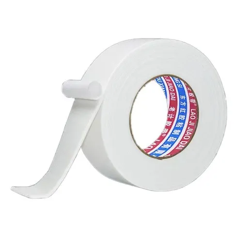 Double Sided White Pe Foam Sticky Tape Mounting Diy Craft Strong Adhesive 2.5M