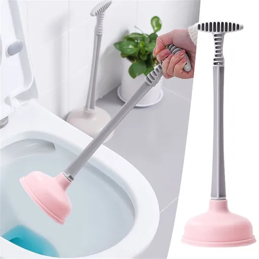 Toilet Plunger With Holder Plunger With Unique Holder Plungers For Bathroom With Holder Toilet Plunger Heavy Duty (1pc)
