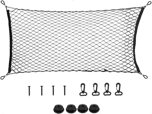 Universal Car Storage Net, Luggage Storage Net, Car Trunk Net, Car Accessories Net, babies Luggage Net, For SUV Truck Black
