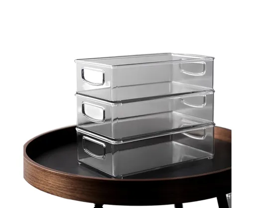 Refrigerator Organizer Bins Clear