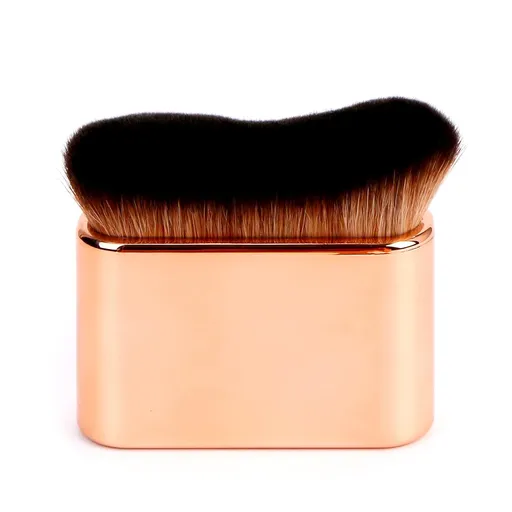 Self Tan Brush - Rose Gold Kabuki Brush for Body, Face & Hands - Vegan, Streak-Free Application, Multi-Use for Self Tanner, Sunscreen, Body Lotion