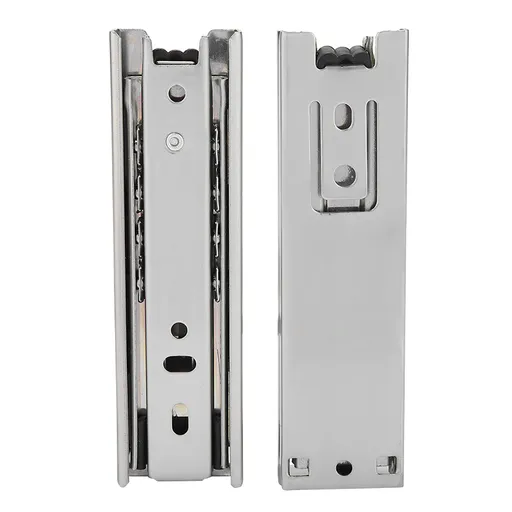 2pcs 5in Mini Short Drawer Slides Furniture Guide Rail Full Extension Kitchen Cupboard Hardware
